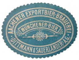 etiket aachener exportbrauerei munchener